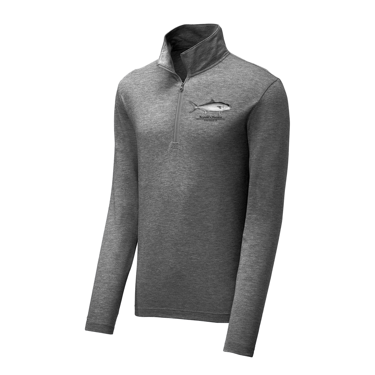 Sport-Tek ® PosiCharge ® Tri-Blend Wicking 1/4-Zip Pullover, Full Color