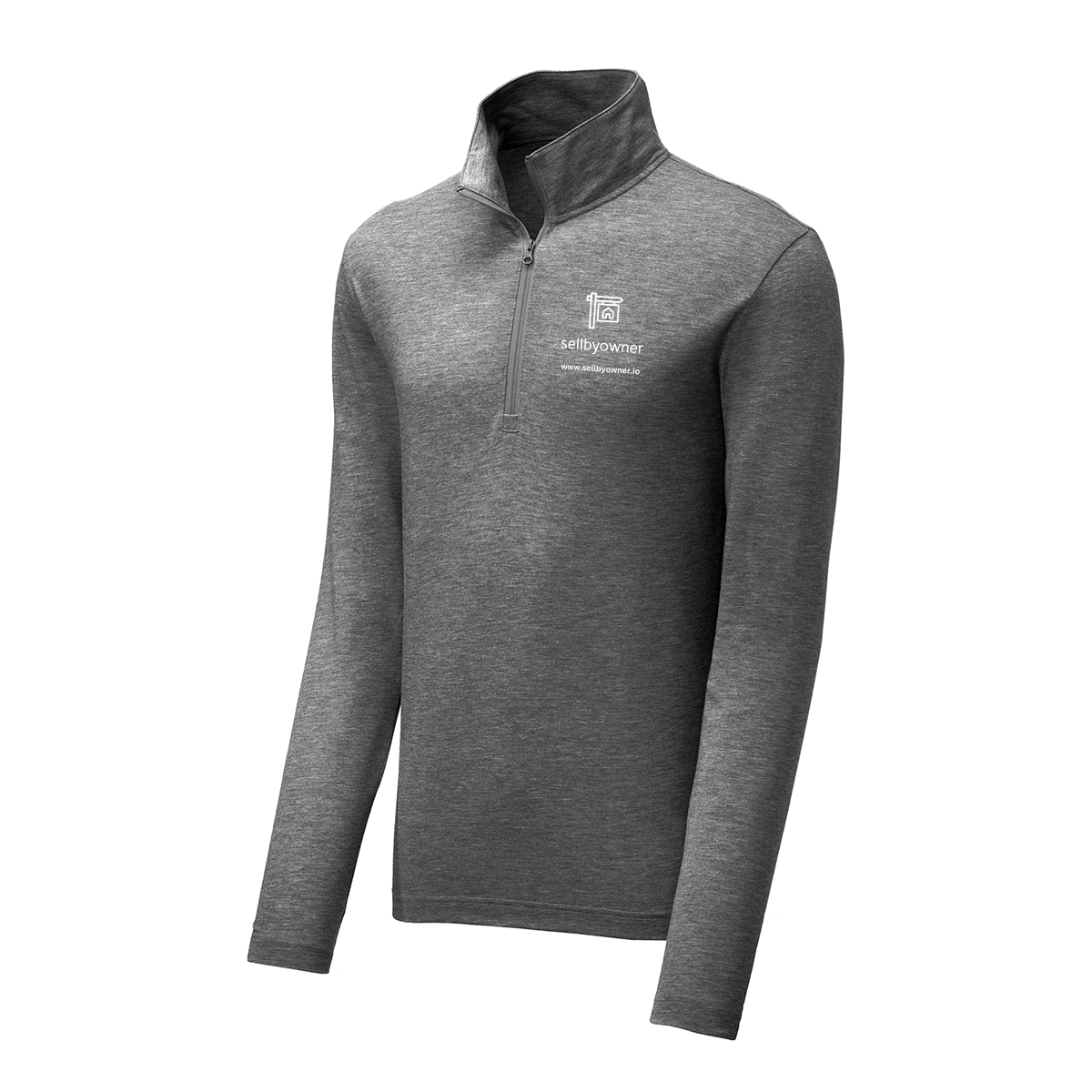 Sport-Tek ® PosiCharge ® Tri-Blend Wicking 1/4-Zip Pullover, Printed