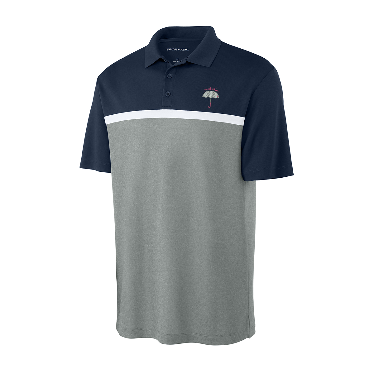 Sport-Tek® UV Micropique Colorblock Polo