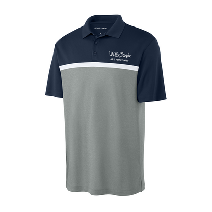 Sport-Tek® UV Micropique Colorblock Polo, Printed