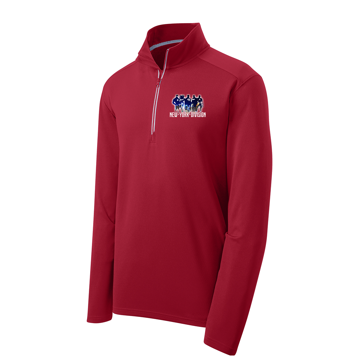 Sport-Tek® Sport-Wick® Textured 1/4-Zip Pullover, Full Color
