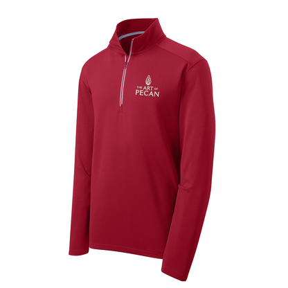 Sport-Tek® Sport-Wick® Textured 1/4-Zip Pullover