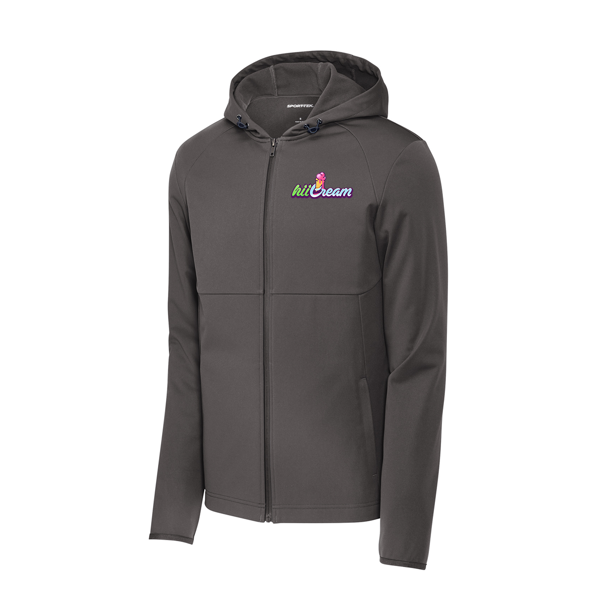 Sport-Tek® Hooded Soft Shell Jacket, Full Color