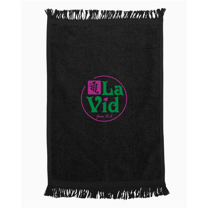 Fingertip Towel Fringed Ends