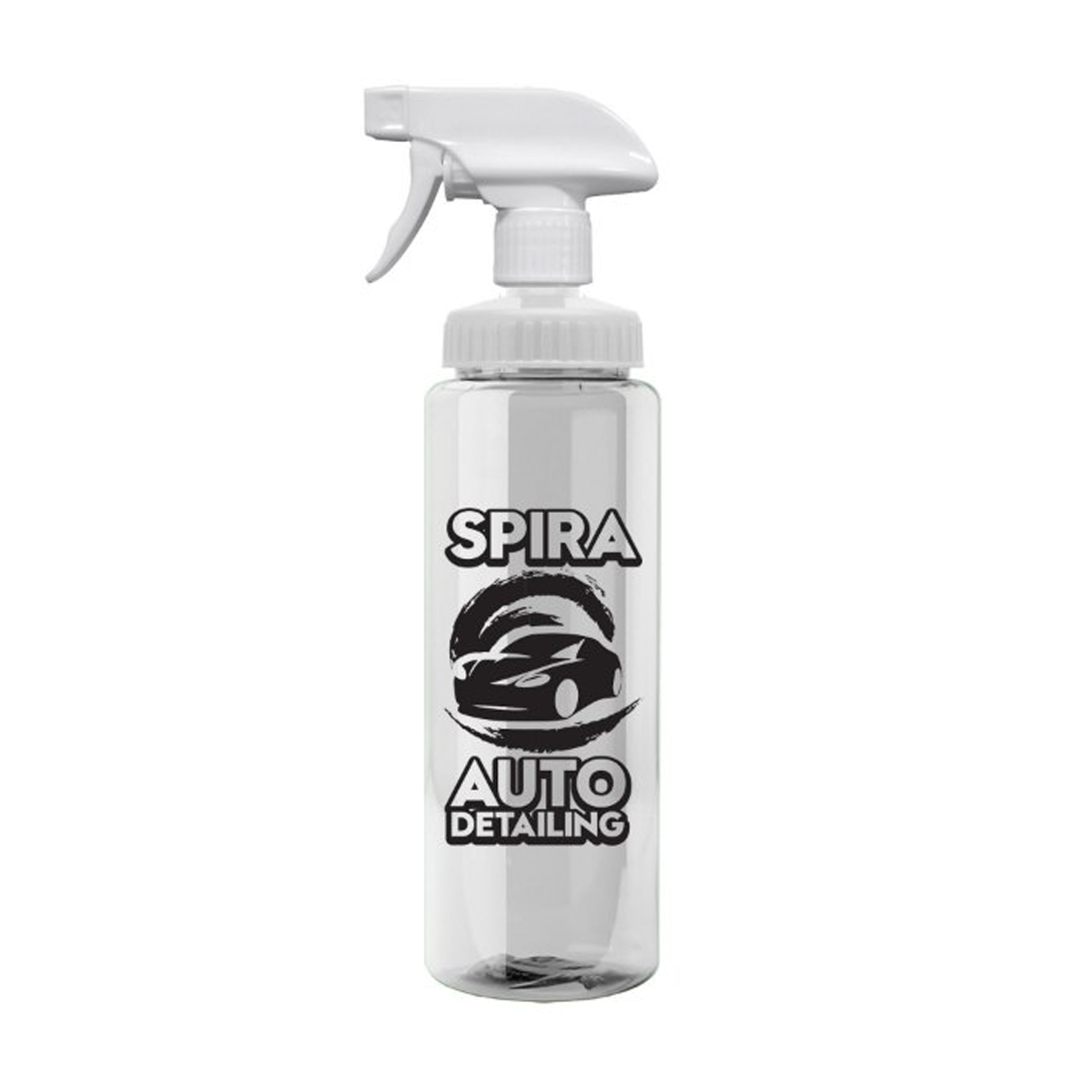 32 oz. Transparent Spray Bottle, Full Color