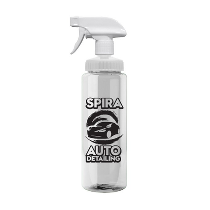 32 oz. Transparent Spray Bottle, Full Color