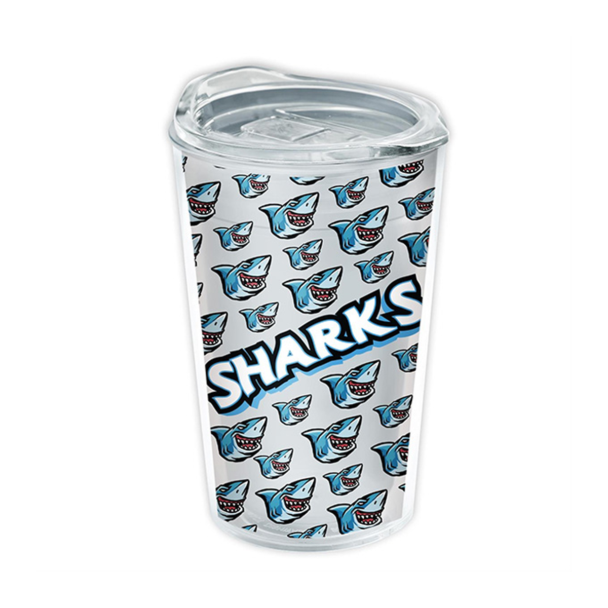 The Vision  14 oz. Transparent Sentinel Tumbler with Clear Full Color insert, Full Color