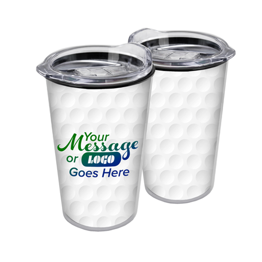 14 oz. Transparent Tumbler with Digital Paper Insert, Full Color