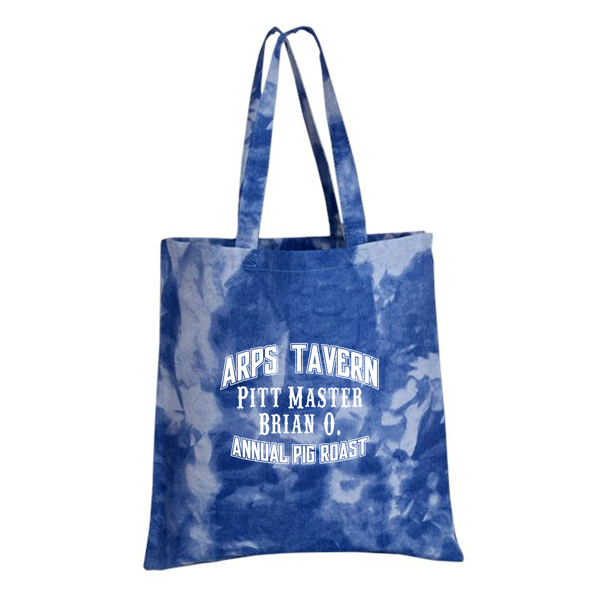 Tie-Dye Tote Bag, Full Color