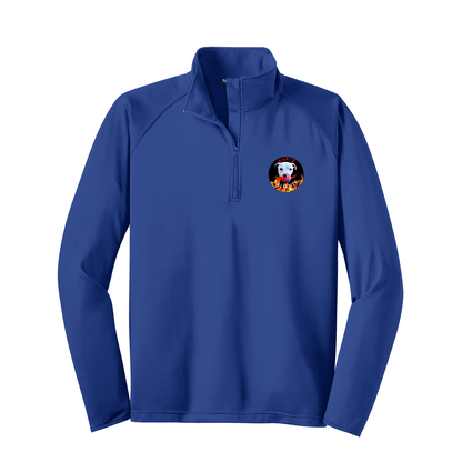 Sport-Tek® Tall Sport-Wick® Stretch 1/4-Zip Pullover, Full Color
