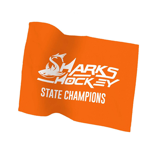 15" X 18" Rally Towel in Colors, Full Color