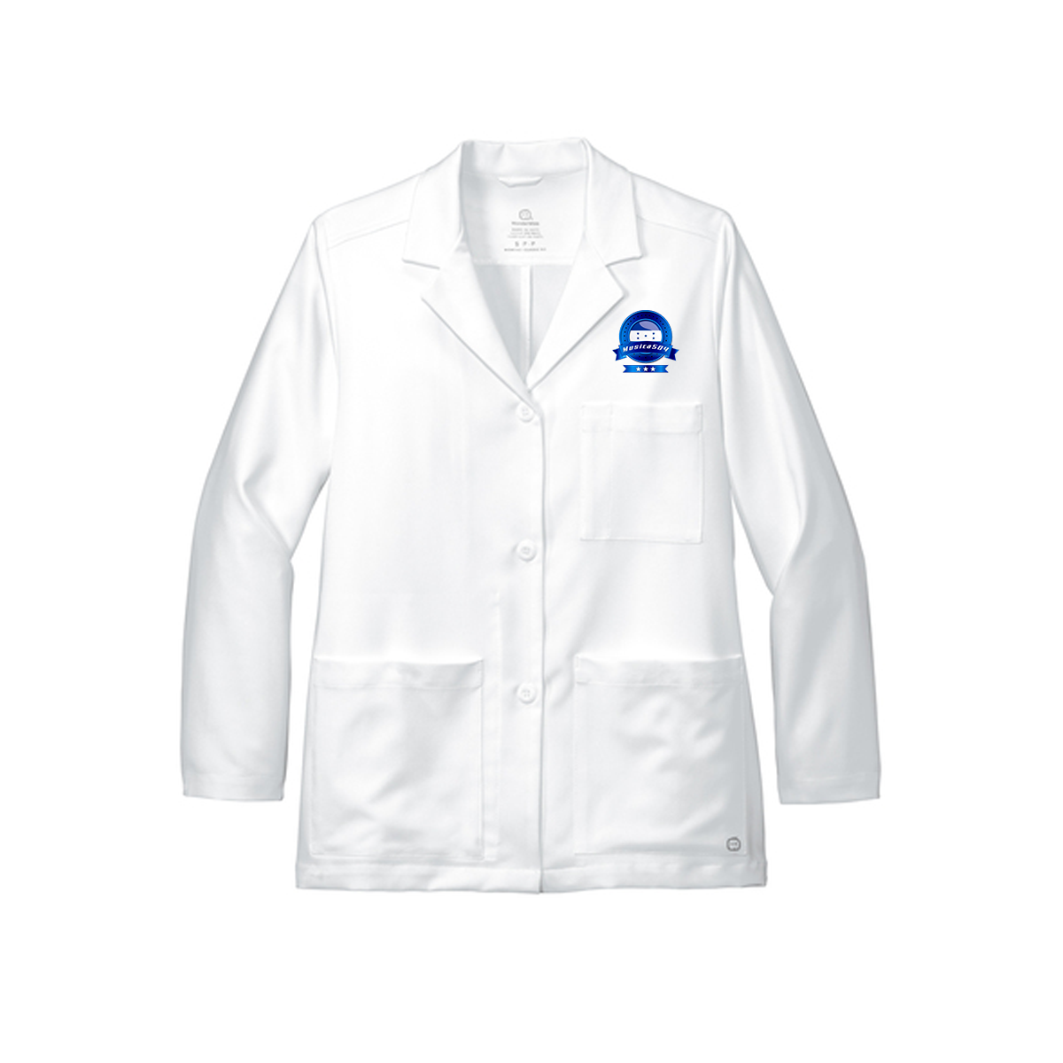 Wink® Women’s Consultation Lab Coat Full Color | Professional Lab Wear ...