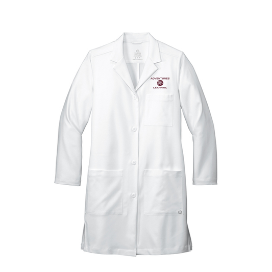 Wink® Women’s Long Lab Coat, Full Color