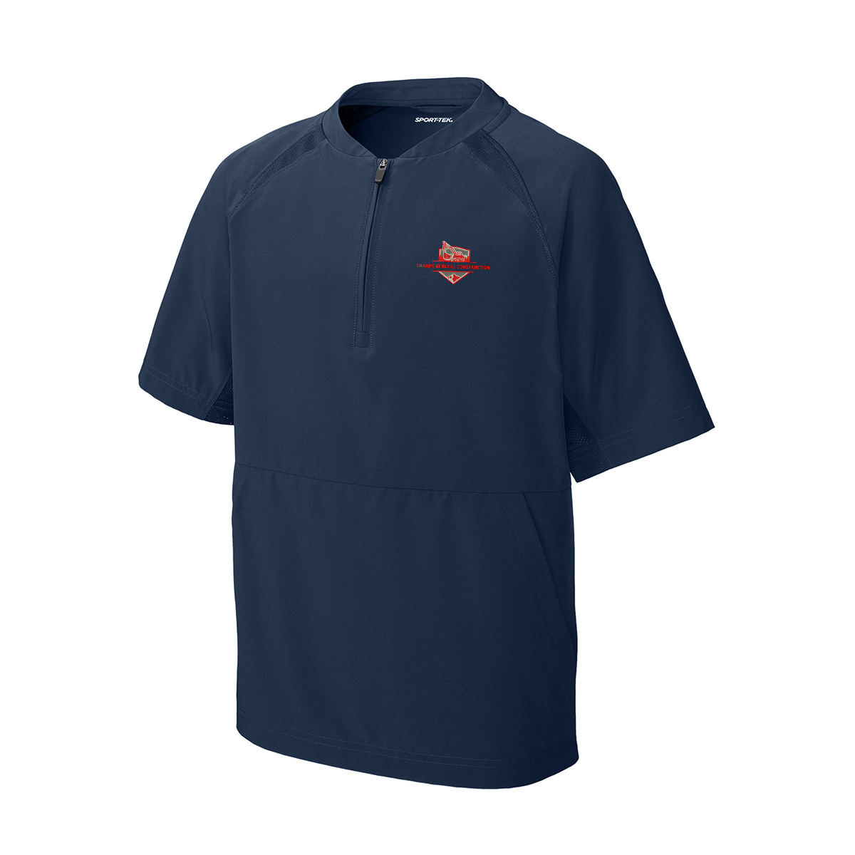 Sport-Tek® Youth Repeat 1/2-Zip Short Sleeve Jacket