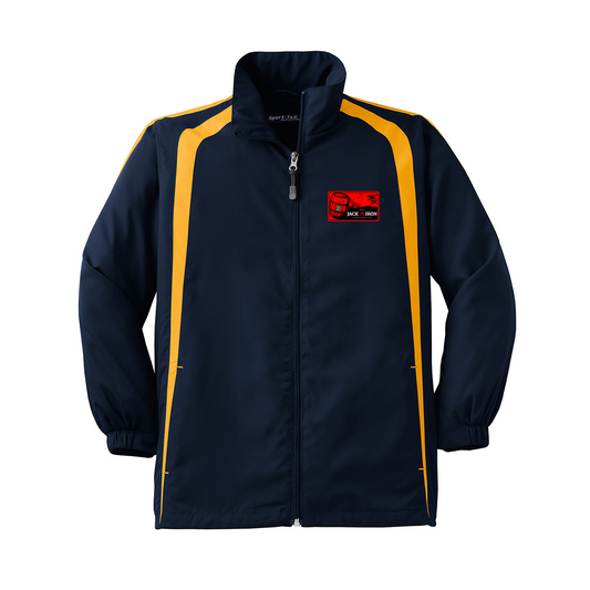 Sport-Tek® Youth Colorblock Raglan Jacket, Full Color