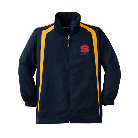 Sport-Tek® Youth Colorblock Raglan Jacket