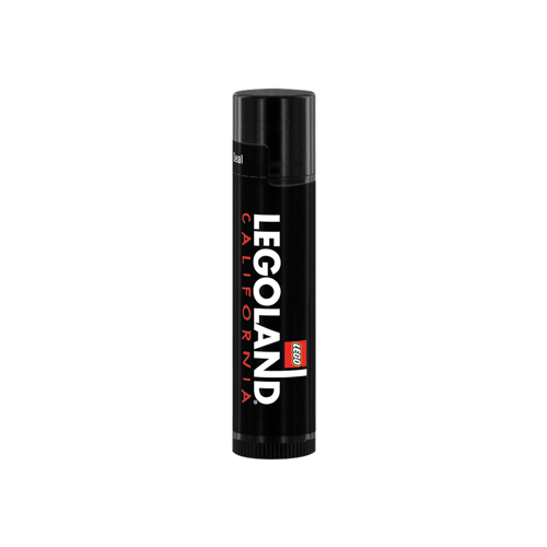 Natural Lip Moisturizer in Black Tube, Full Color