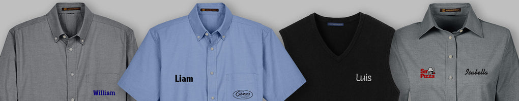 Custom Server Apparel - Embroidered Restaurant Clothing