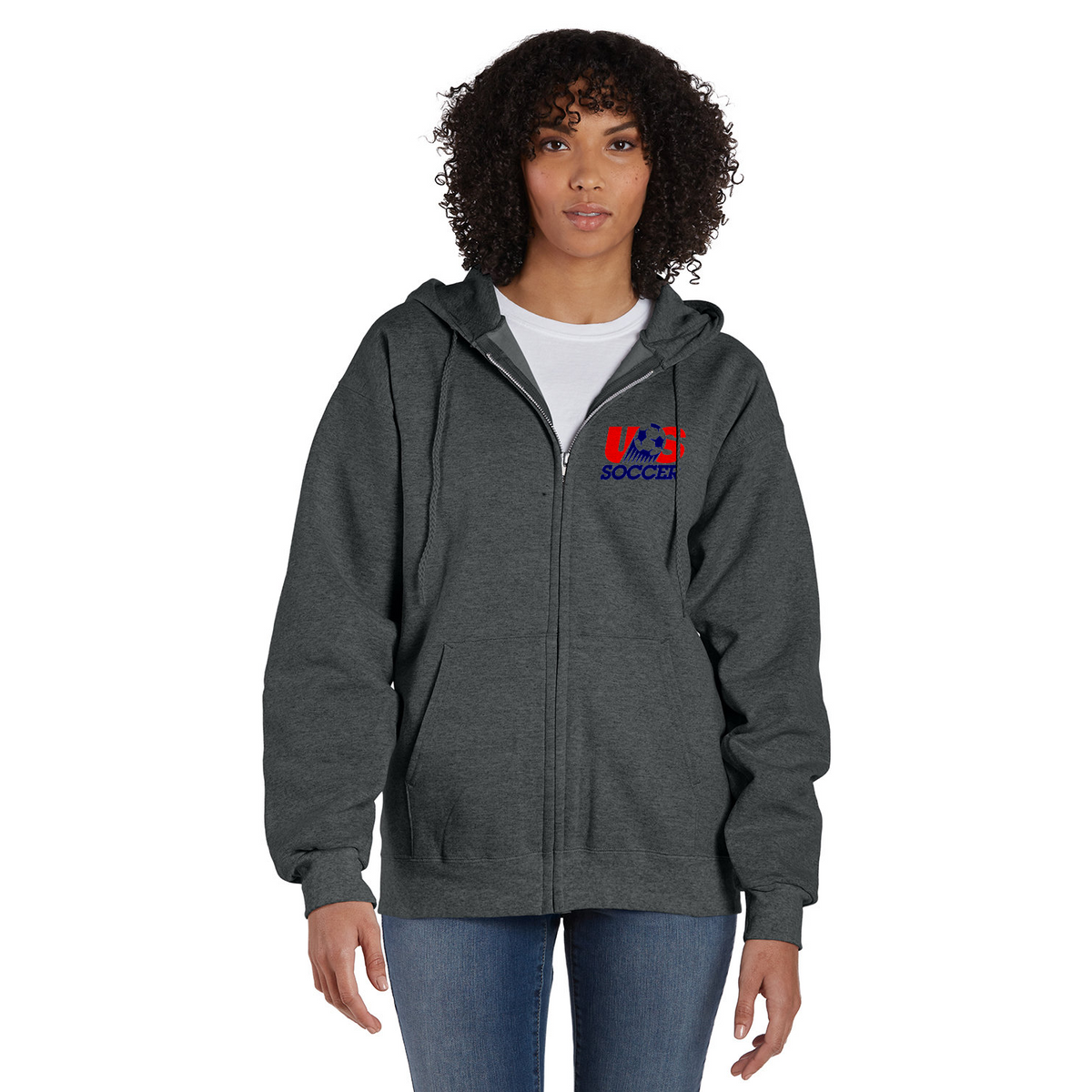 Hanes Adult Ultimate Cotton Full-Zip Hoodie - Business Apparel Hanes Adult Ultimate Cotton Full-Zip Hoodie - Business Apparel
