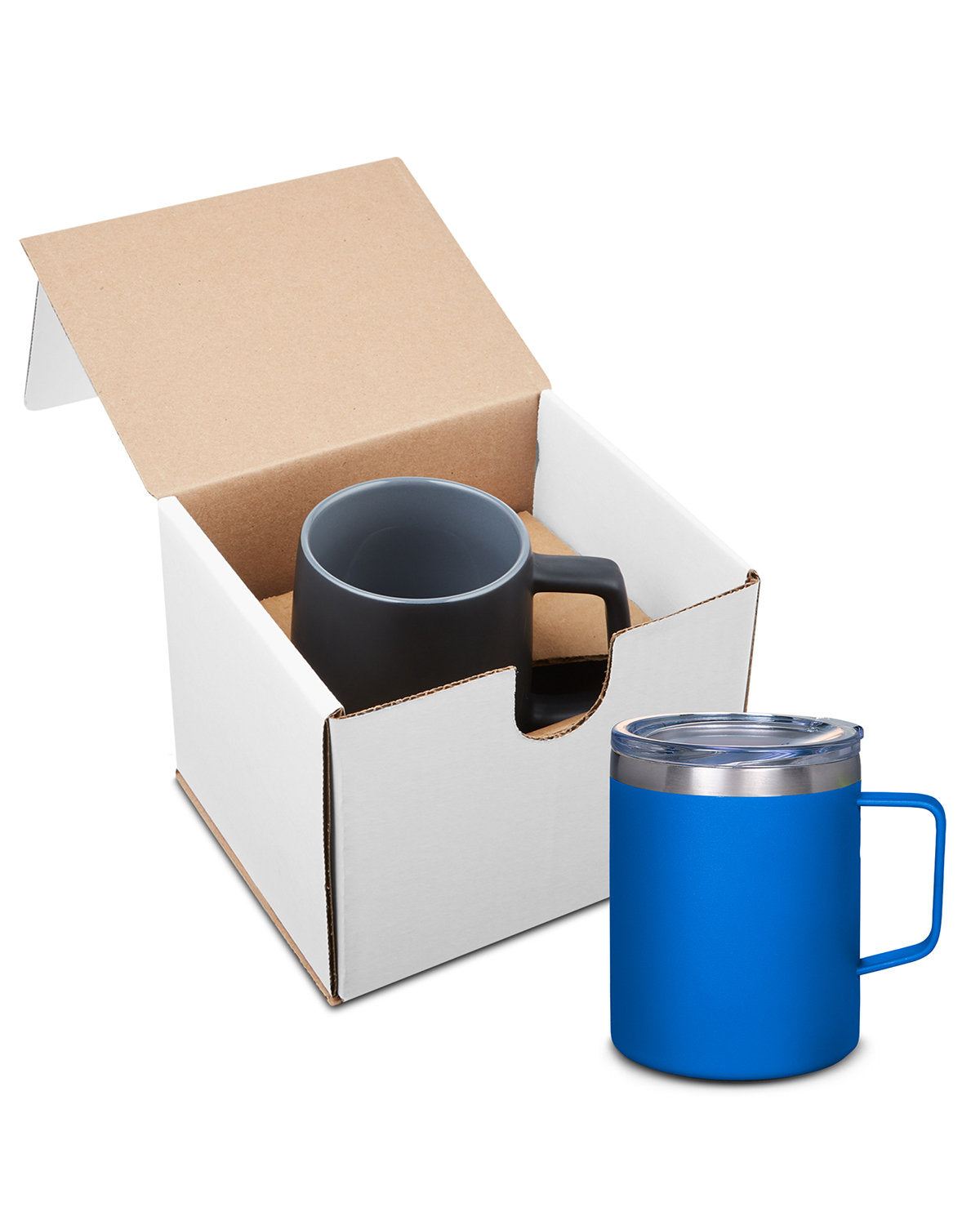 12oz Vacuum Insulated Coffee Mug With Handle In Mailer