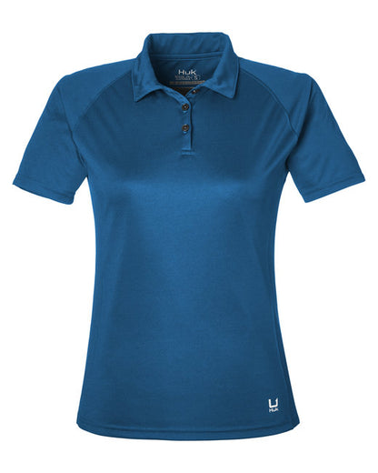 HUK Ladies' Lopro Solid Performance Polo