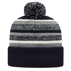Fleece Lined Knit Cap with Cuff