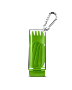 #  Silicon Straw With Utensil Set