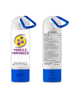 #  Sunscreen With Carabiner 2oz