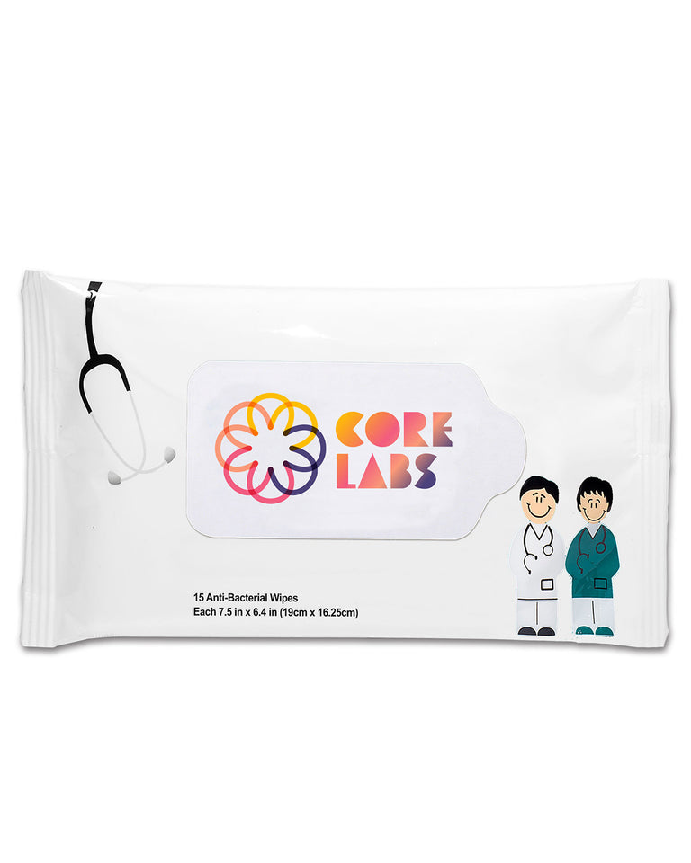 # Antibacterial Pouch Wipes Doctor And Nurse 15 Pc
