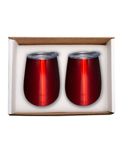 # Duo Vacuum Stemless Wine Tumbler Gift Set