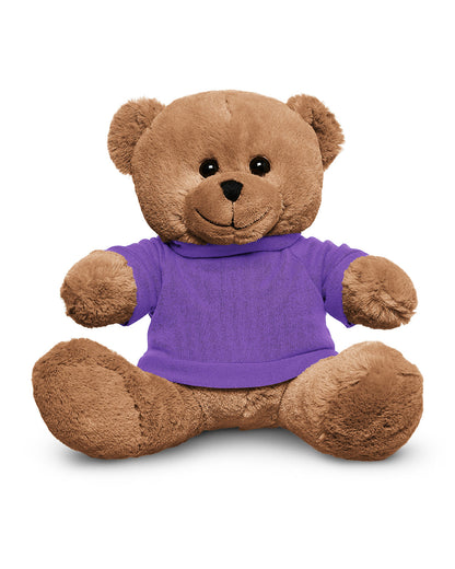 8.5" Plush Bear With T-Shirt