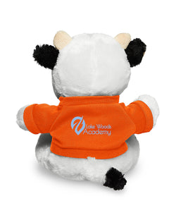 7" Plush Cow With T-Shirt