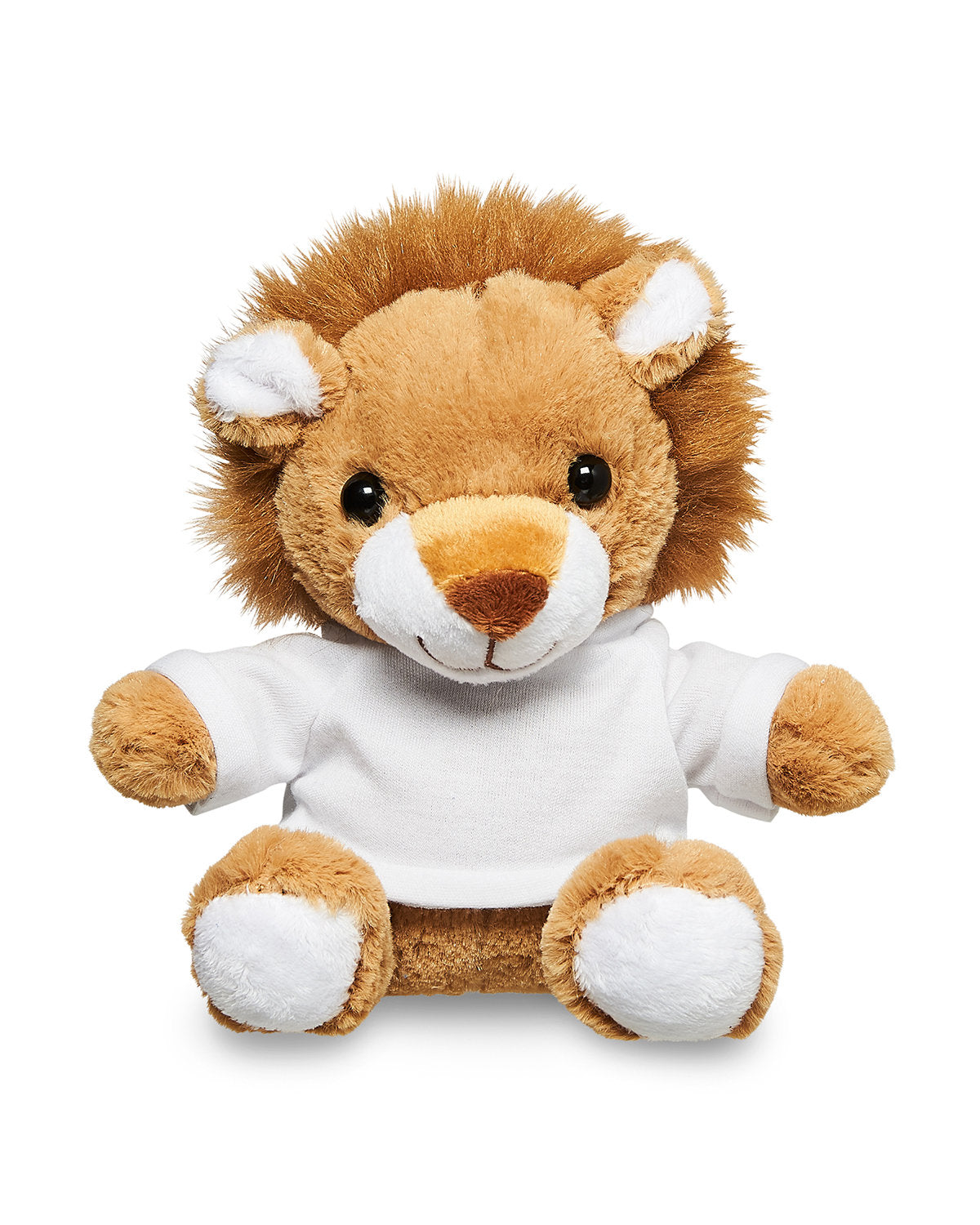 7" Plush Lion With T-Shirt