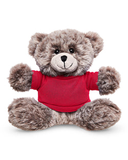 7" Soft Plush Bear With T-Shirt