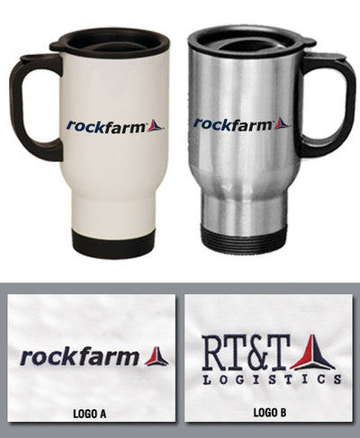 Rockfarm Stainless Steel Travel Mug - EZ Corporate Clothing
 - 1