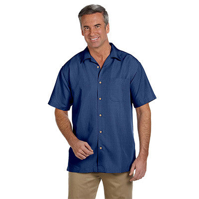 Harriton Mens Barbados Textured Camp Shirt - EZ Corporate Clothing
 - 11