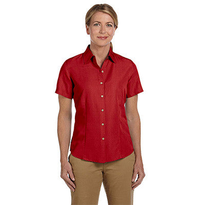 Harriton Ladies Barbados Textured Camp Shirt - EZ Corporate Clothing
 - 9
