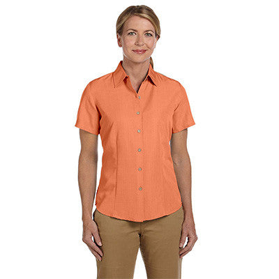 Harriton Ladies Barbados Textured Camp Shirt - EZ Corporate Clothing
 - 7