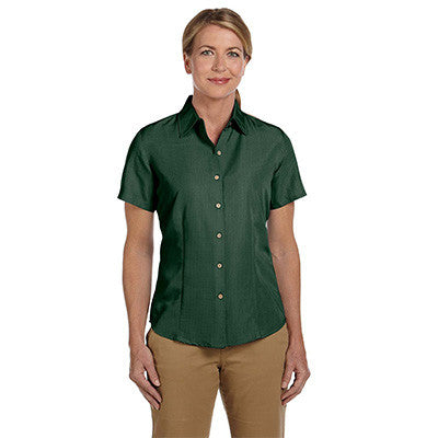 Harriton Ladies Barbados Textured Camp Shirt - EZ Corporate Clothing
 - 8