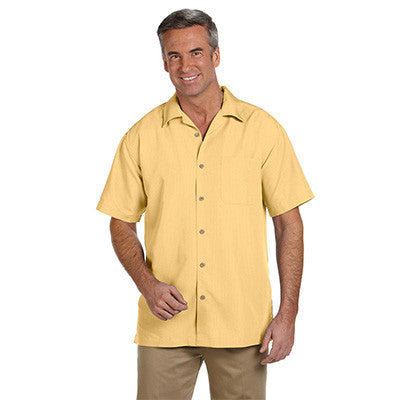 Harriton Mens Barbados Textured Camp Shirt - EZ Corporate Clothing
 - 10