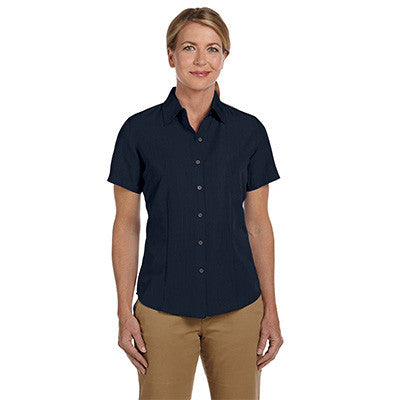 Harriton Ladies Barbados Textured Camp Shirt - EZ Corporate Clothing
 - 6
