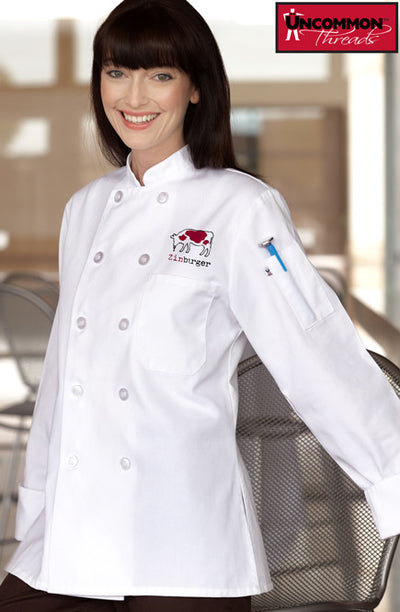 Napa Chef Coat for Women - Zinburger - EZ Corporate Clothing
