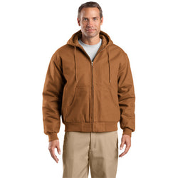 Cornerstone Duck Cloth Hooded Work Jacket - Company Clothing