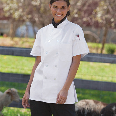 Tahoe Chef Coat for Women - EZ Corporate Clothing
 - 3