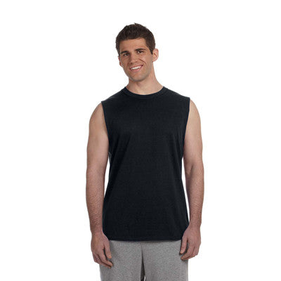 Gildan Adult Ultra Cotton Sleeveless T-Shirt - EZ Corporate Clothing
 - 4