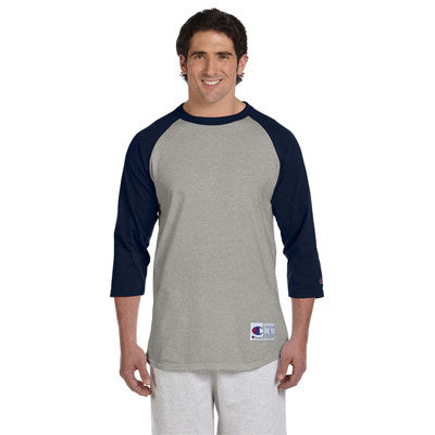 Champion 6.1oz. Tagless Raglan Baseball T-Shirt - EZ Corporate Clothing
 - 10