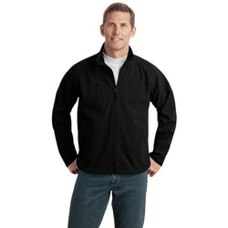 Port Authority Tall Textured Soft Shell Jacket - EZ Corporate Clothing
 - 2