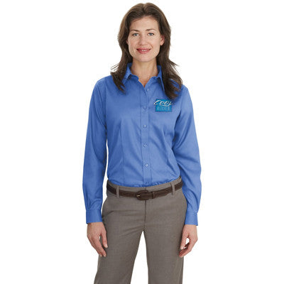 Port Authority Ladies Long-Sleeve Non-Iron Twill Shirt - EZ Corporate Clothing
 - 6