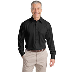 Port Authority Long-Sleeve Non-Iron Twill Shirt - EZ Corporate Clothing
 - 2