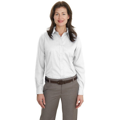 Port Authority Ladies Long-Sleeve Non-Iron Twill Shirt - EZ Corporate Clothing
 - 7